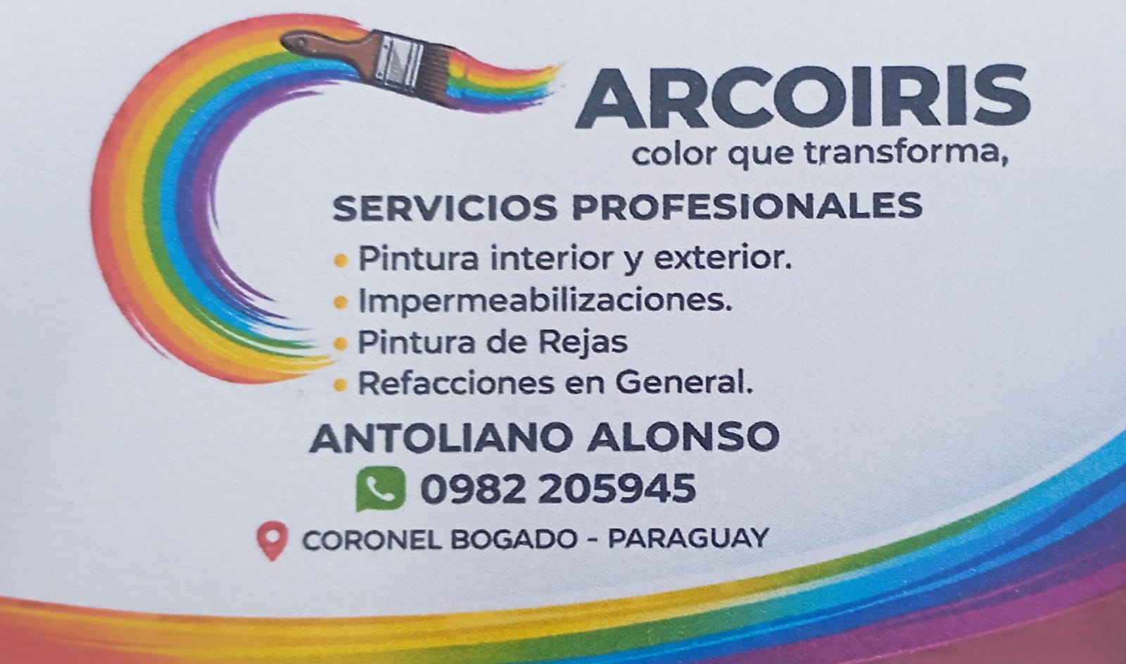 ARCOIRIS - COLOR QUE TRANSFORMA