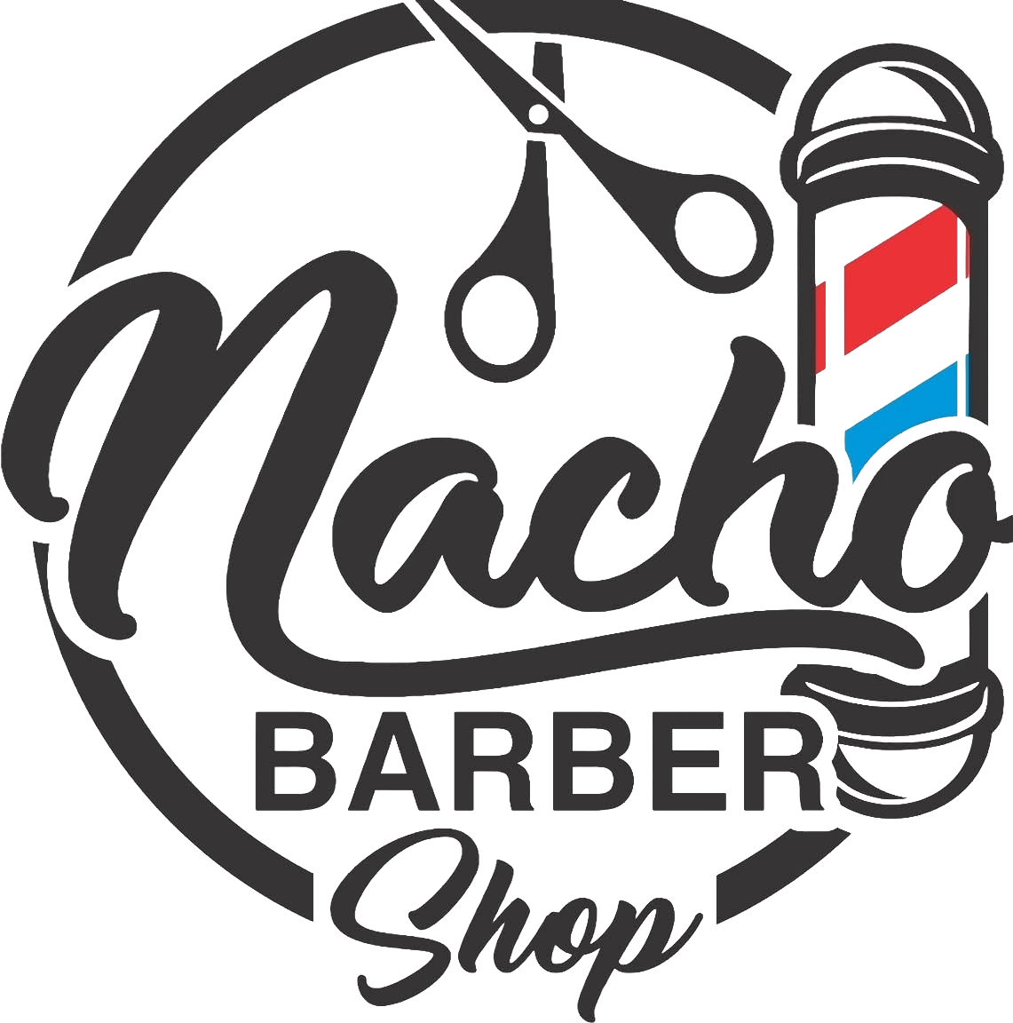 Logo de Nacho Barber Shop